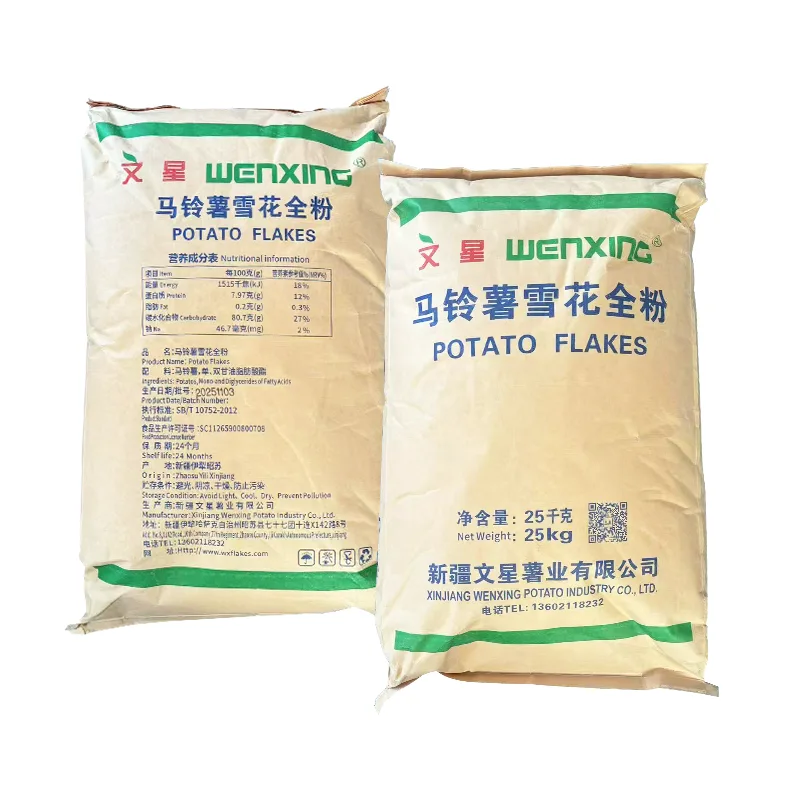 Bakning Fyllning Dehydrerad potatis snöflinga mjöl