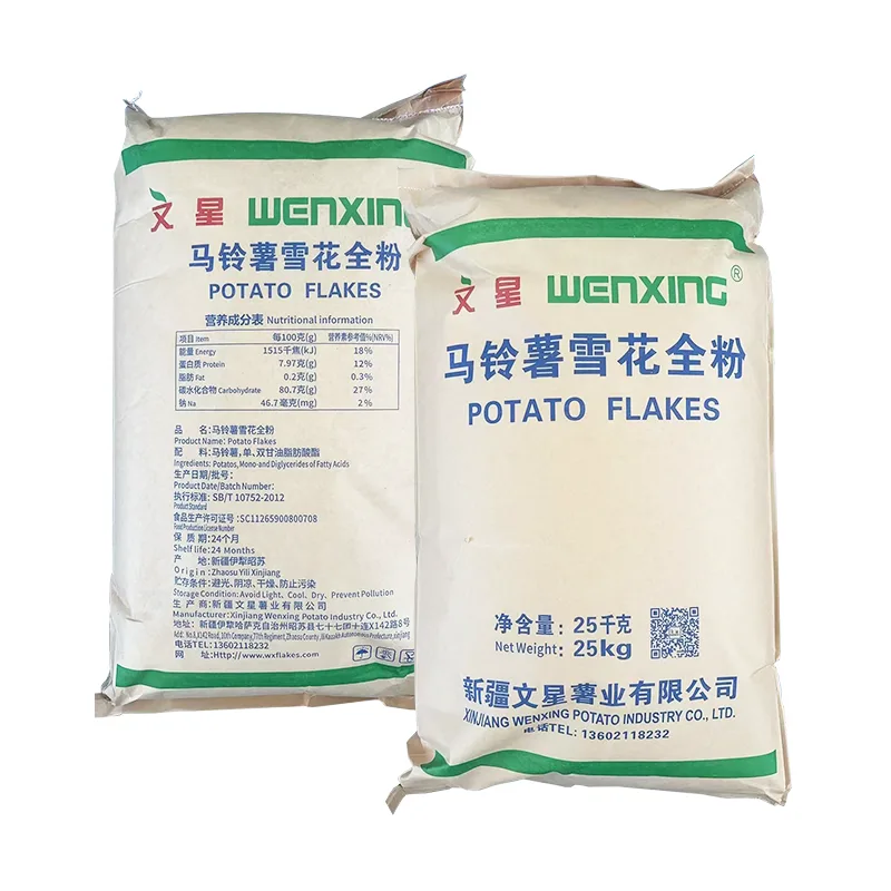 Omedelbar spannmålsgröt torkad potatissnöflingamjöl